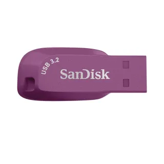 【SanDisk】Ultra Shift USB 3.2 隨身碟薄暮紫128GB(公司貨)