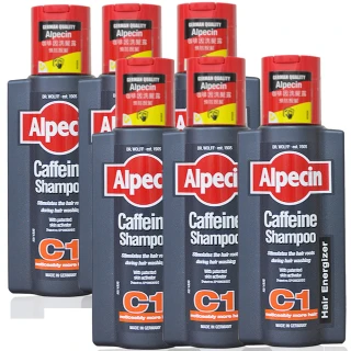 【Alpecin】咖啡因洗髮露C1-250mlx6入組(平輸商品)