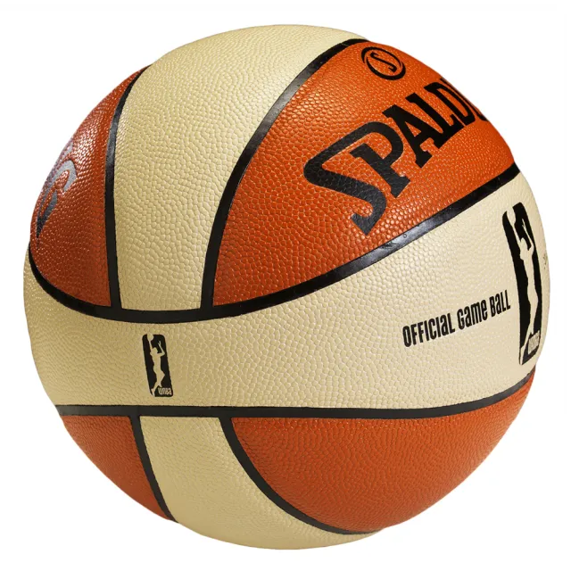 【SPALDING】斯伯丁 WNBA 6片式比賽用球 籃球 6號(美國WNBA女子職業籃賽指定用球)