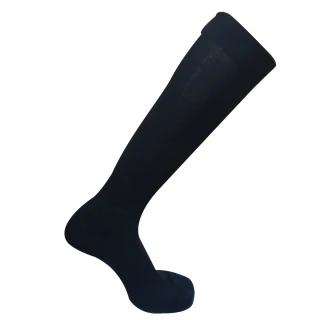 【三合豐 ELF】4雙組 精梳棉氣墊底半統棒球襪 壘球襪 輕登山健行襪(MIT 黑色)