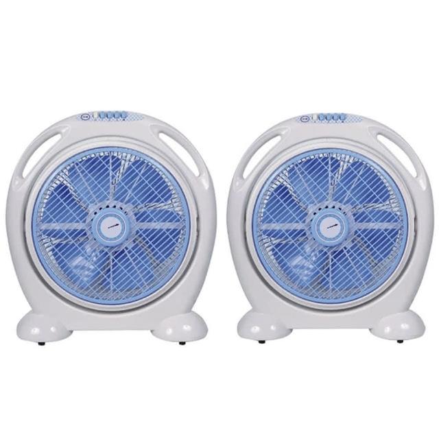 【雙星】14吋手提涼風箱型扇(TS-1466/兩入組)