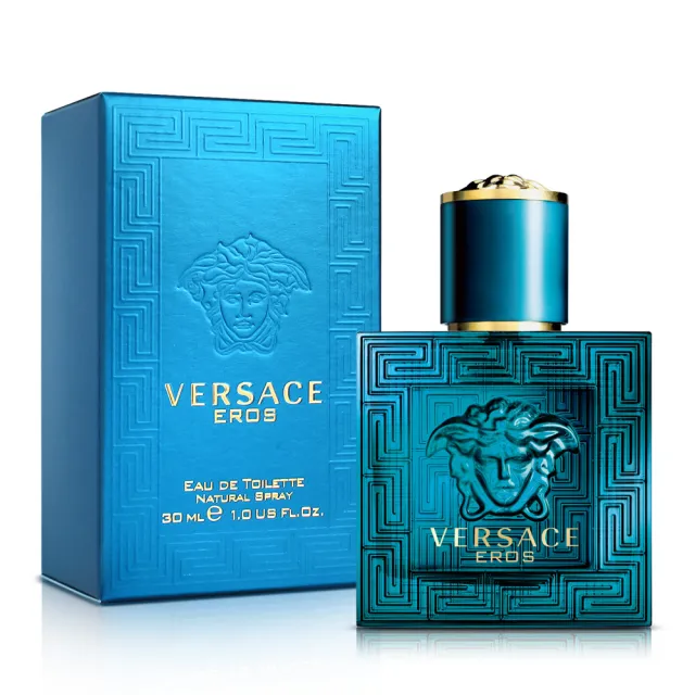 【Versace 凡賽斯】艾諾斯•愛神男性淡香水30ml(專櫃公司貨)