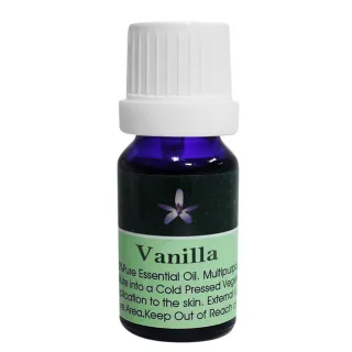【Body Temple身體殿堂】有機香草芳療精油10ml(Vanilla)