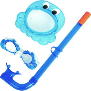 【BESTWAY】幼兒戲水超值組合(藍色章魚)