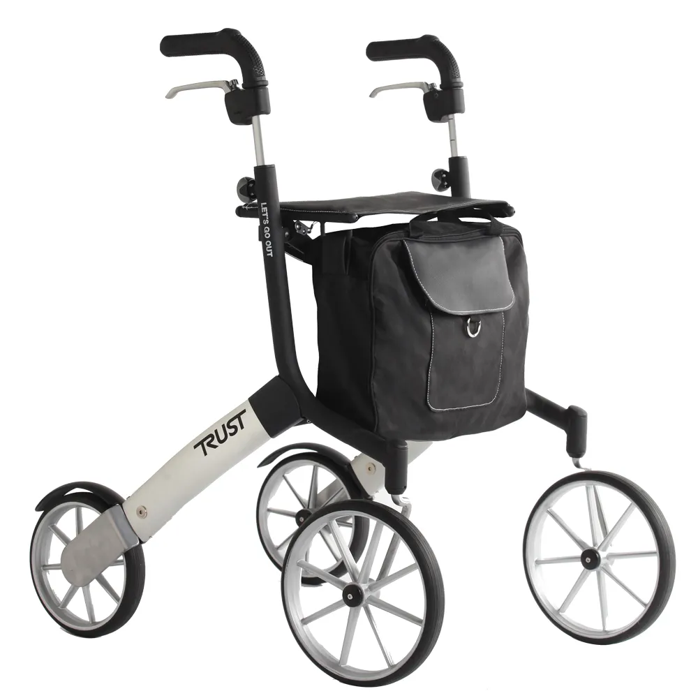 【樂活動】Trust care輕便型戶外型散步助行器(含專用安全背帶、購物袋)