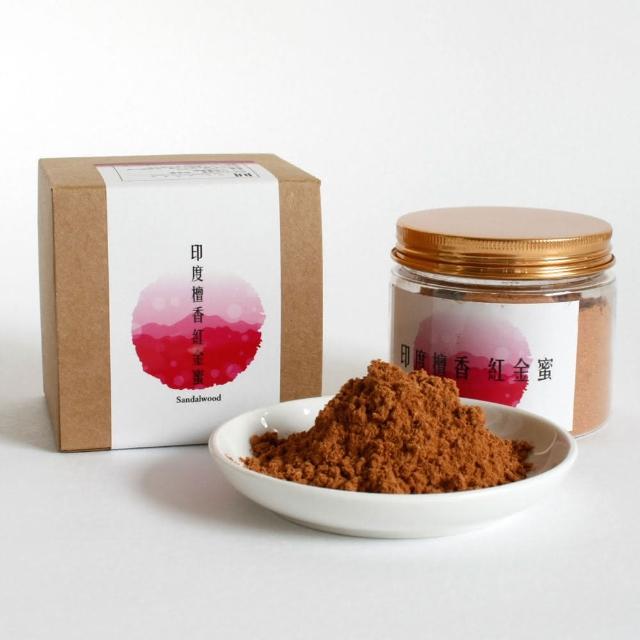 【MU LIFE 荒木雕塑藝品】印度老山檀香粉(60克)