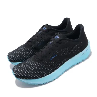 【BROOKS】慢跑鞋 Hyperion Tempo 男鞋 黑 藍 氮氣中底 避震 太陽神 運動鞋(1103391D082)