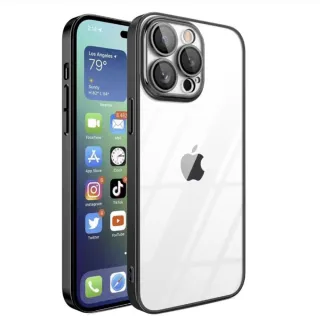 【MK馬克】Apple iPhone14 Plus 電鍍全包覆透明殼(帶鏡頭保護)