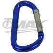 【omax】多用途鋁合金D型扣環-12入(顏色隨機出貨-速)