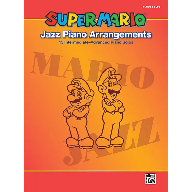 【Kaiyi Music 凱翊音樂】超級瑪利歐爵士編曲 中/高級鋼琴獨奏譜 Super Mario™ Jazz Piano Arrangements