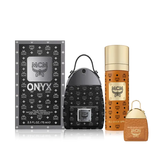 【MCM】黑曜背包男性淡香精75ml(贈身體髮香噴霧150ml+小香7ml.專櫃公司貨)