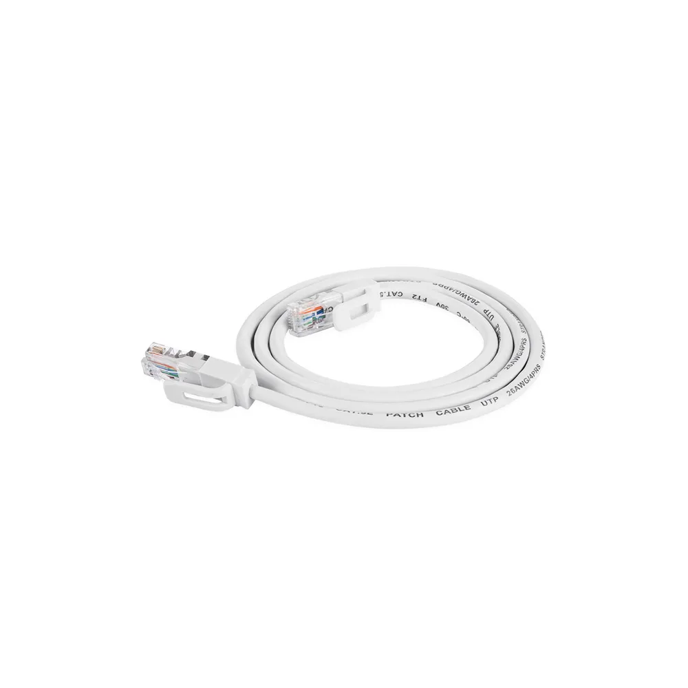 【群加 PowerSync】CAT.5e 100Mbps UTP 網路線 RJ45 LAN Cable 白色 / 3m(CAT5E-GR39-4)