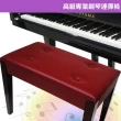【美佳音樂】高級專業鋼琴連彈椅-棗紅(台灣製造)