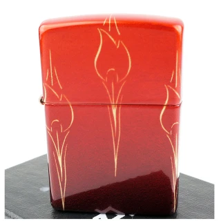 【Zippo】美系~Ombre Zippo Flames-漸層火焰圖案-540融合工法打火機