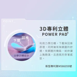 【Wacoal 華歌爾】專利研發3D立體無鋼圈 M-3L中低腰三角褲 NB4550搭配內褲-NS8150BL(神秘黑)