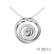 【DI BELLA】愛情漩渦 天然真鑽墜鍊(3分)