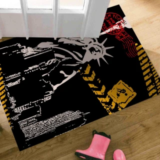 【范登伯格】大藝術家防滑地毯-自由女神(60x100cm)