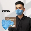 【昌明生技】成人3D醫用口罩-耳繩款/L/加大款(30入/盒)