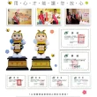 【彩花蜜】台灣養蜂協會驗證蜂蜜禮盒組700gX2瓶(龍眼蜂蜜+荔枝蜂蜜)
