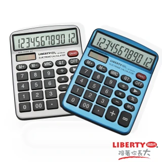 【LIBERTY利百代】輕巧簡單-掌上型12位數計算機 LB-5012