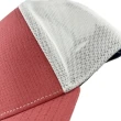 【UNDER ARMOUR】Project Rock後可調壓扣 莓紅x淺灰雙色拼接網布棒球帽(1369815600)