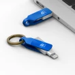 【ADAM】iKlips DUO+ 128GB 蘋果iOS USB3.1旋轉雙向隨身碟
