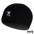 【美國TYR】泳帽 萊卡 成人 Lycra Swim Cap Black(台灣總代理)