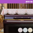 【美佳音樂】鋼琴半罩-雙層蕾絲田園花朵-3色