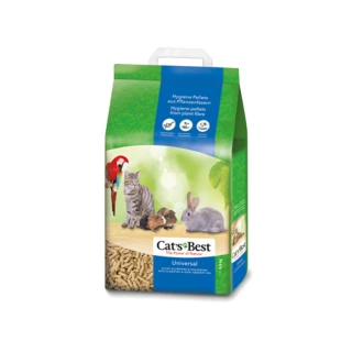 【CAT’S BEST 凱優】粗顆粒木屑砂（藍標崩解型）10L/5.5kg(貓砂、木屑砂)