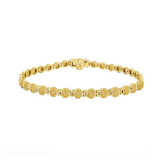 【CTJ】年中慶典! 1克拉 Fancy Yellow 14K金 黃鑽 天然鑽 鑽石手鍊(天然珠寶 限時優惠)