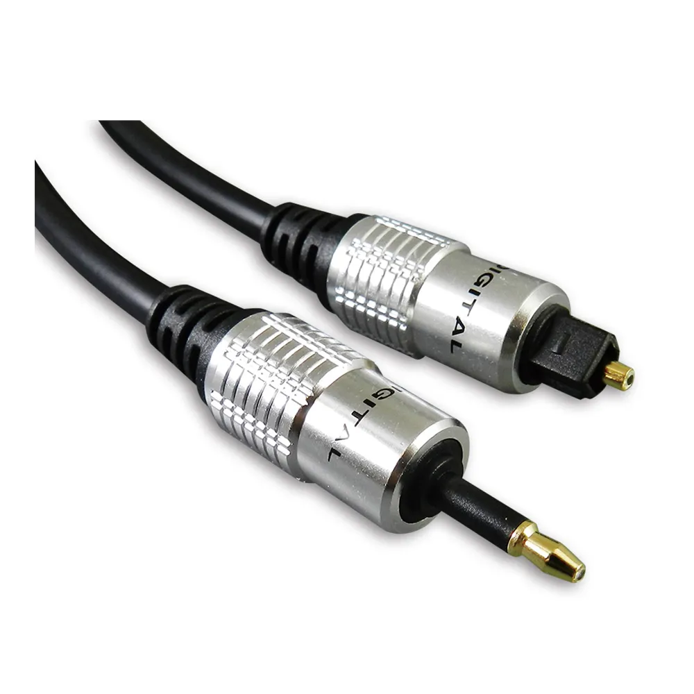 【AMBER】S/PDIF 光纖數位音訊傳輸線(mini Toslink 對 Toslink-1M【數位音訊】對【數位音訊】非轉接線)