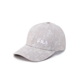 【FILA官方直營】時尚LOGO帽-灰紫(HTX-5102-VT)