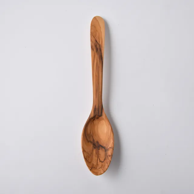 【丹麥 Scanwood】橄欖木分食匙 湯匙 湯勺 30cm
