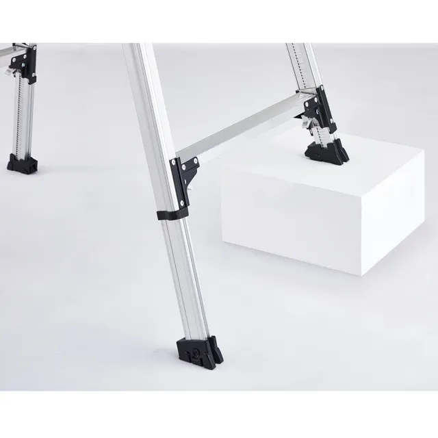 【長谷川Hasegawa】專用腳立輕量系列–四腳可伸縮鋁梯作業台踏台梯子(RZS-15)