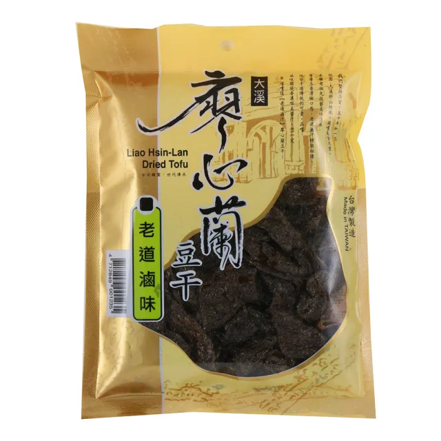 【大溪廖心蘭】老道滷味豆干(110g/包)