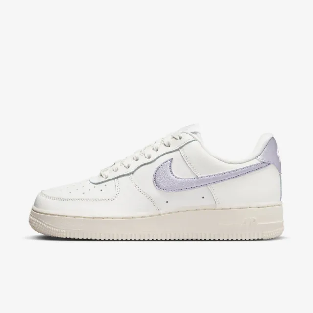 NIKE 耐吉】Wmns Air Force 1 07 ESS 女休閒鞋經典AF1 紫藤花(DV7470