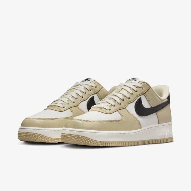 NIKE 耐吉】Air Force 1 07 LX 男休閒鞋運動經典AF1 穿搭奶茶黑(DV7186