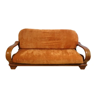 【Osun】厚綿絨防蹣彈性沙發座墊套/靠墊套(聖誕禮物CE208 /3人座2入1組)