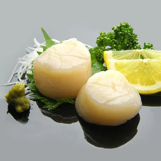 【優鮮配】北海道原裝刺身專用3S生鮮干貝2包(500g/包)