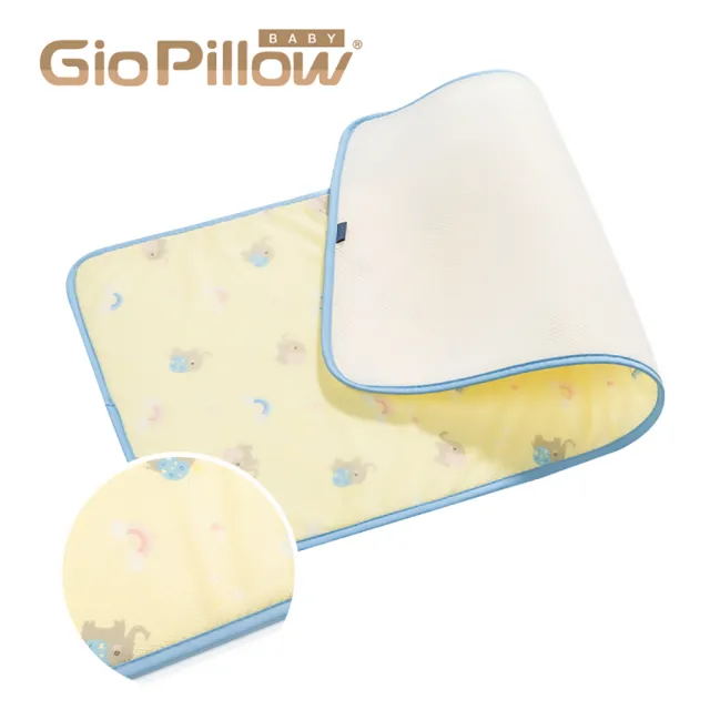 【GIO Pillow】中床 60×120cm 超透氣排汗嬰兒床墊 M號(透氣床墊 可水洗床墊 新舊包裝隨機出貨)