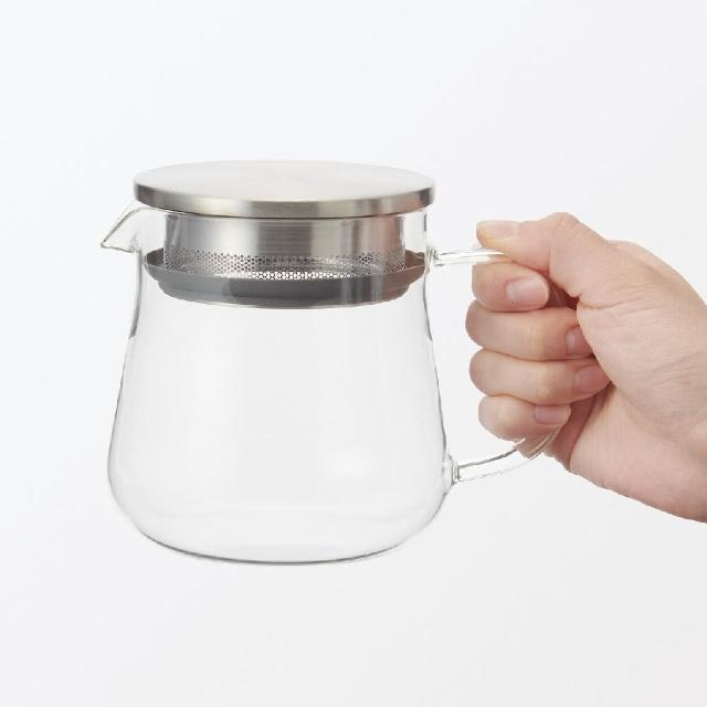 【MUJI 無印良品】耐熱玻璃壺/小/500 mL