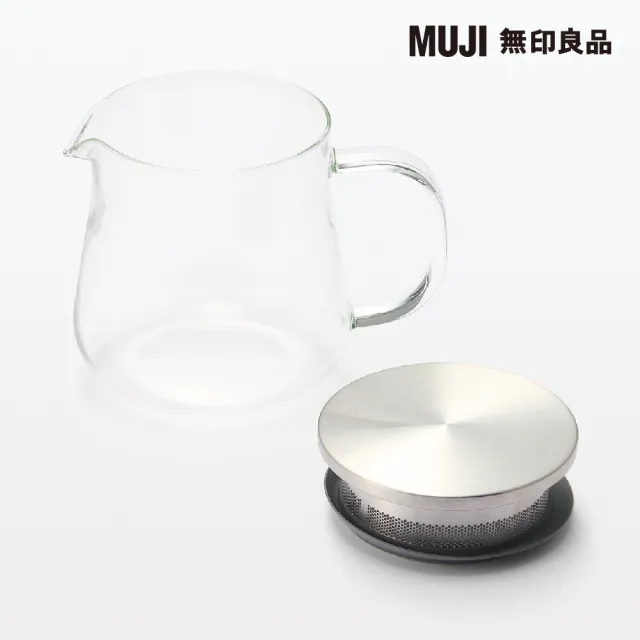【MUJI 無印良品】耐熱玻璃壺/小/500 mL