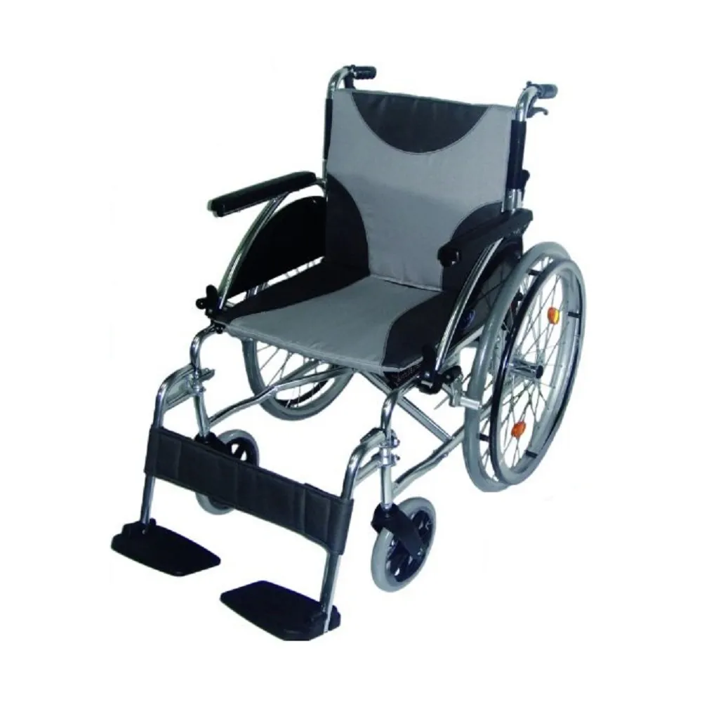 【海夫健康生活館】安愛 機械式輪椅 未滅菌 康復 18吋 F19背折特製輪椅