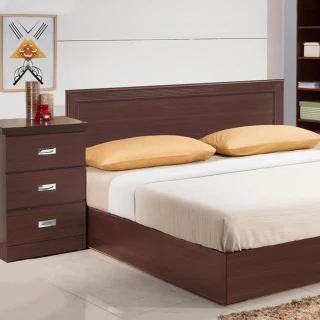 【樂和居】畢斯特三件式3.5尺單人房間組2色可選(床片+床底+床頭櫃)