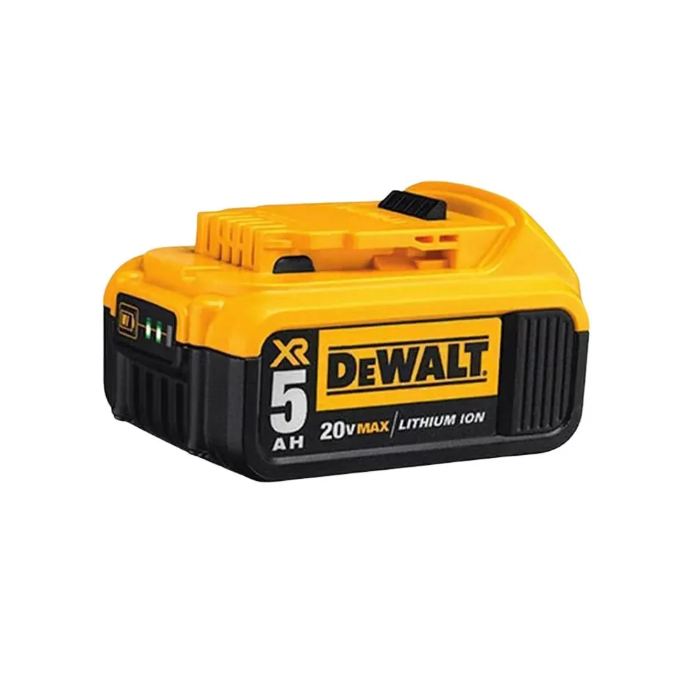 【DEWALT 得偉】20VMaxXR超鋰電電池 5.0Ah(DCB 205)