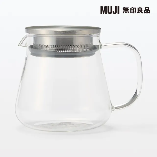 【MUJI 無印良品】耐熱玻璃壺/大/750 mL