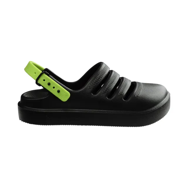 【havaianas 哈瓦仕】洞洞鞋 童鞋 兒童 涼鞋 拖鞋 懶人鞋 Kids Clog 黑 4148260-3577K(哈瓦士)