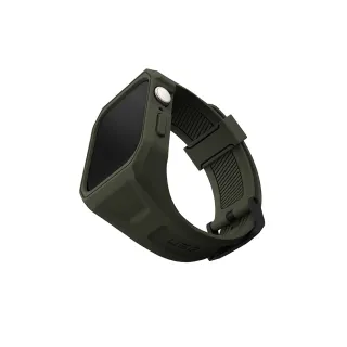 【UAG】Apple Watch 45mm 極簡保護殼潮流錶帶-軍綠(UAG)