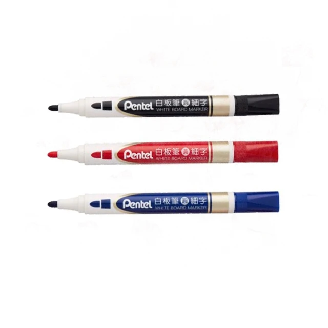 【Pentel 飛龍】細字白板筆 圓頭 1.5mm /支 MW851