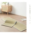 【BELLE VIE】日式純天然藺草蓆透氣涼墊-兒童款60x120cm(床墊/和室墊/客廳墊/露營可用)